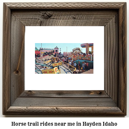 horse trail rides near me in Hayden, Idaho